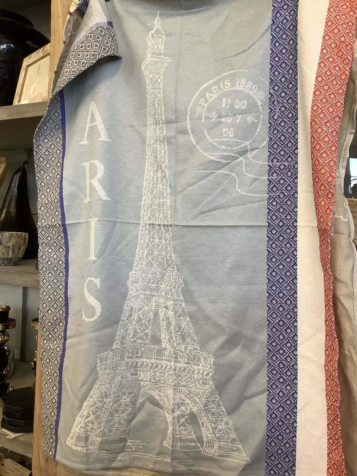 French Cotton Tea Towel - Paris Eiffel Tower