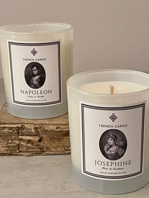 French cargo candle- Josephine Luxury Perfumed