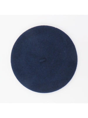 Classic Denim Blue French Beret - Made in France
