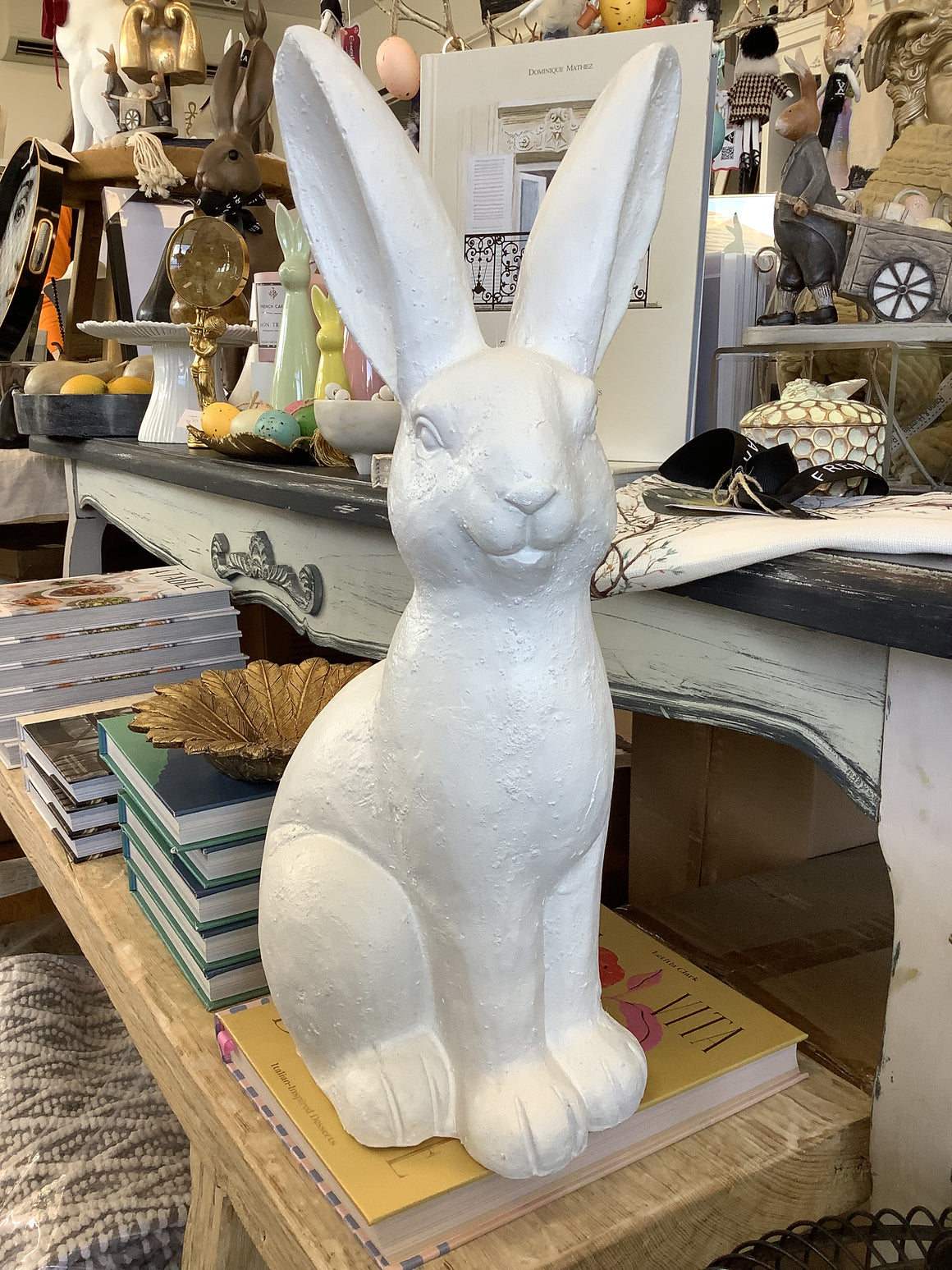 Bunny Ornament - Large White