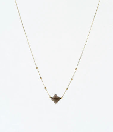 ZAG Bijoux Velasquez Necklace - Gold & Tiger’s Eye