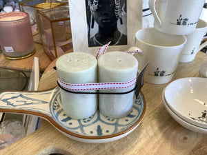 Marble Salt and Pepper Shaker Set