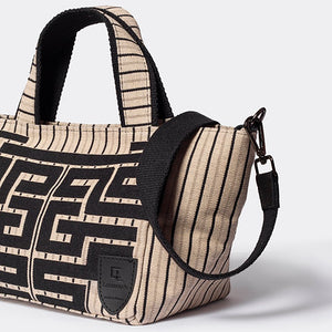Top Handle Bag Maze - Black