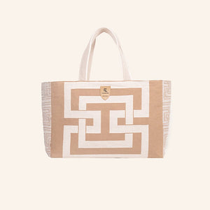Antistrophe Bag - Beige/Black