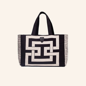 Antistrophe Bag - Beige/Black
