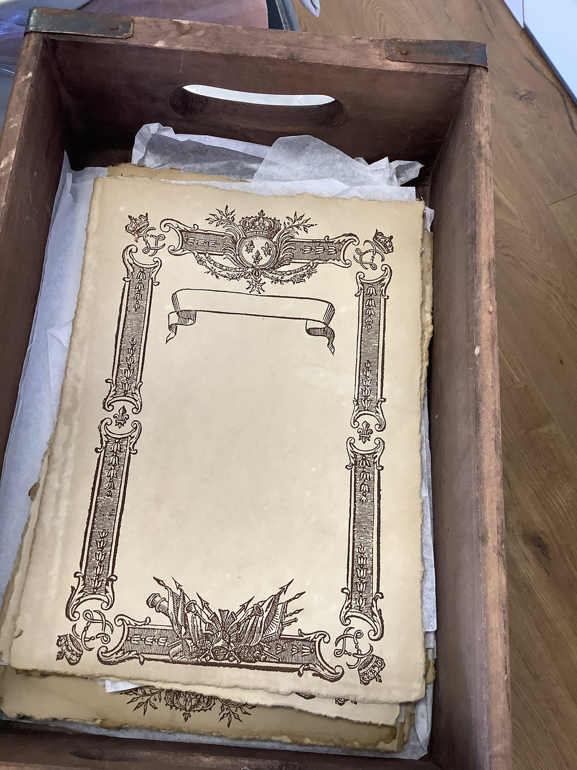 French hand made paper