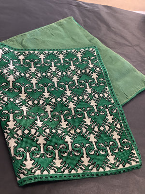 Vintage Hand Embroidered table mat