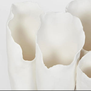Antje Cône Vase - White