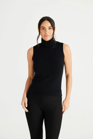 Skye Knit Top - Black