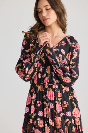 Symphony Midi Dress - Lola Floral