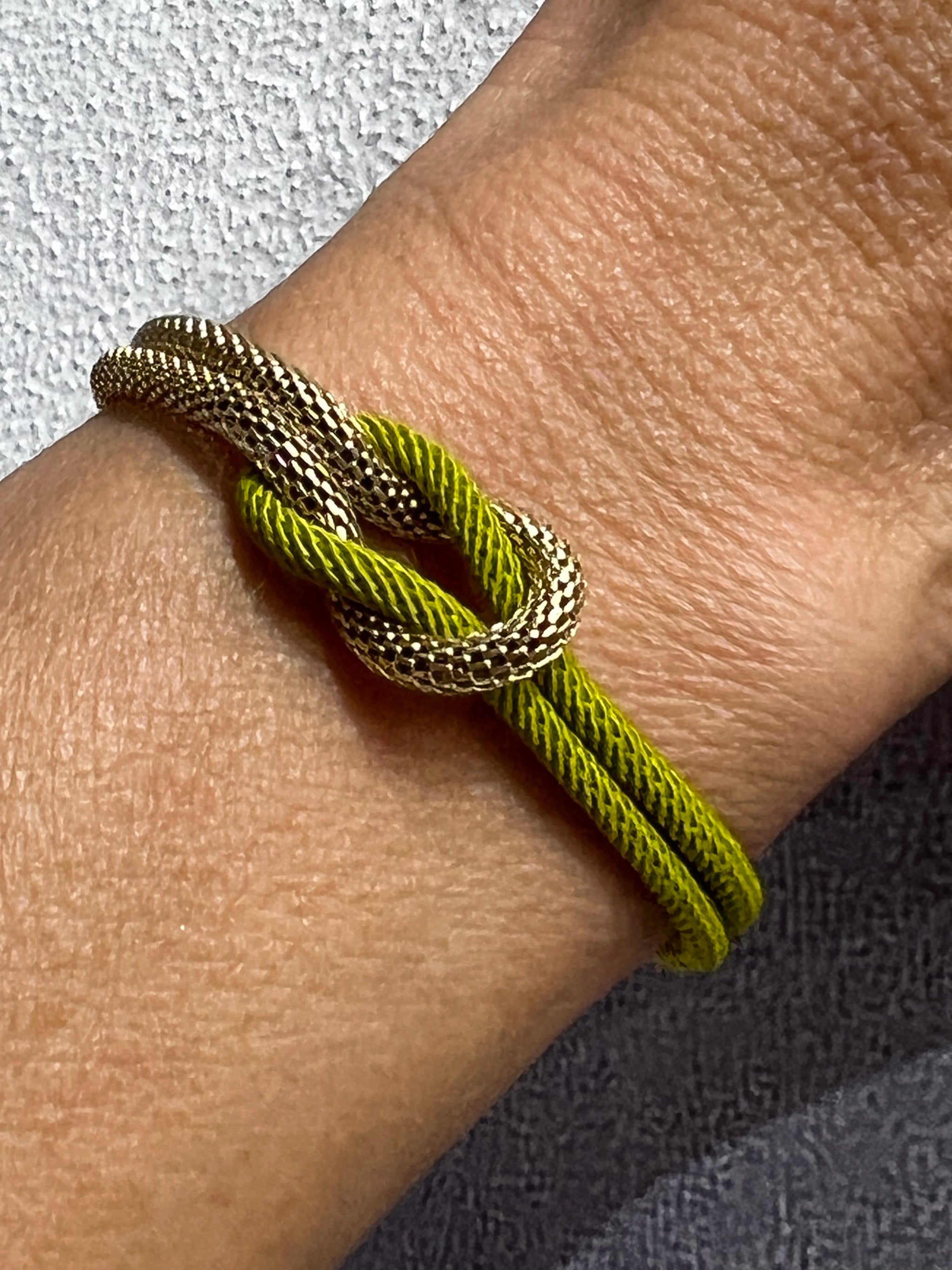 Zag Bijoux Apietto Bracelet - Gold & Green