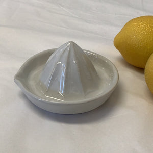 White Ceramic Lemon Squeezer