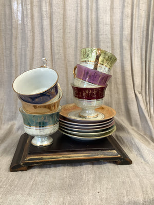 Vintage Porcelain Tea Cup & Saucer Set