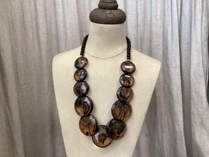 Ombré Necklace - Dark Chocolate