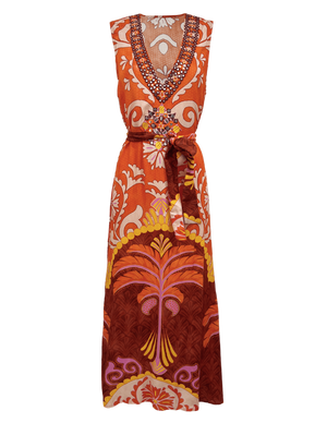 Miss June Paris - Fernanda Dress - Orange