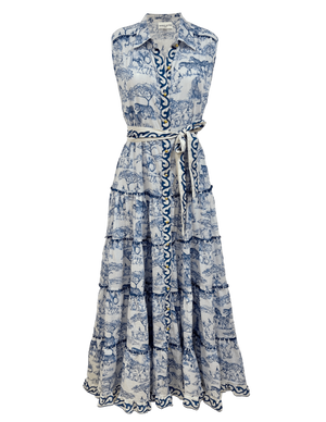 Miss June Paris - Georgina Dress - Blue