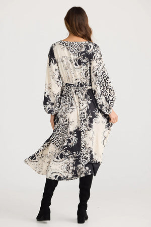 Daylight Midi Dress in Pantheon