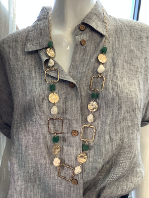 Sao Paulo Necklace - Green
