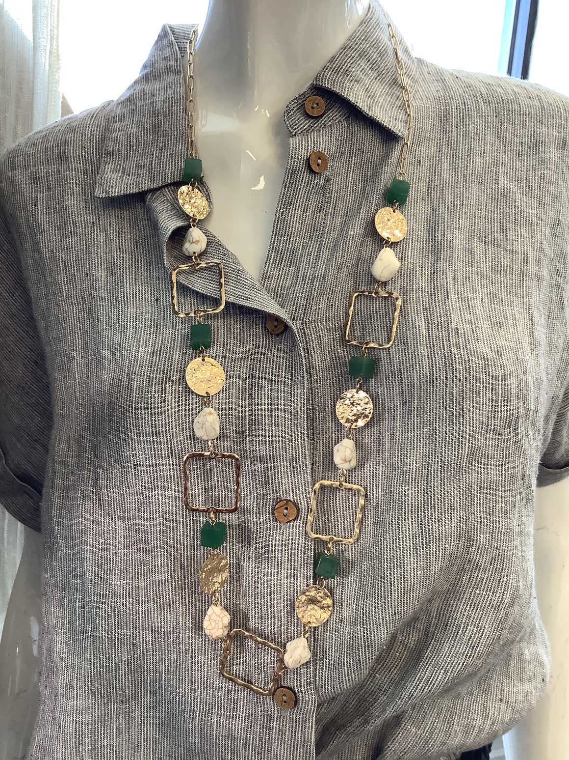 Sao Paulo Necklace - Green