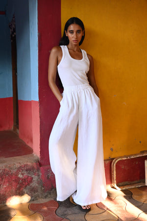 Positano Pants - White