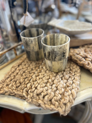 Knit Jute Trivet - Natural