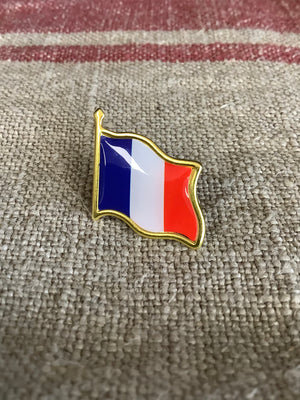 French Flag Pin (brooch)