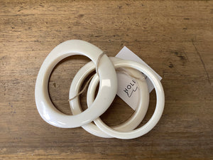 Highways Bangle - Ivory