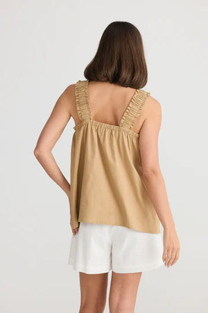 Penny Top - Taupe