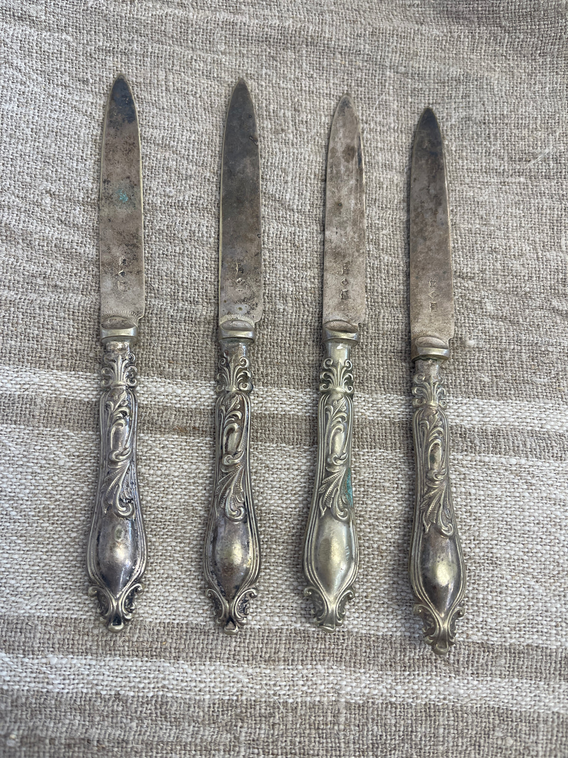 Antique French fruit knives