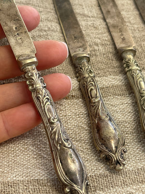 Antique French fruit knives