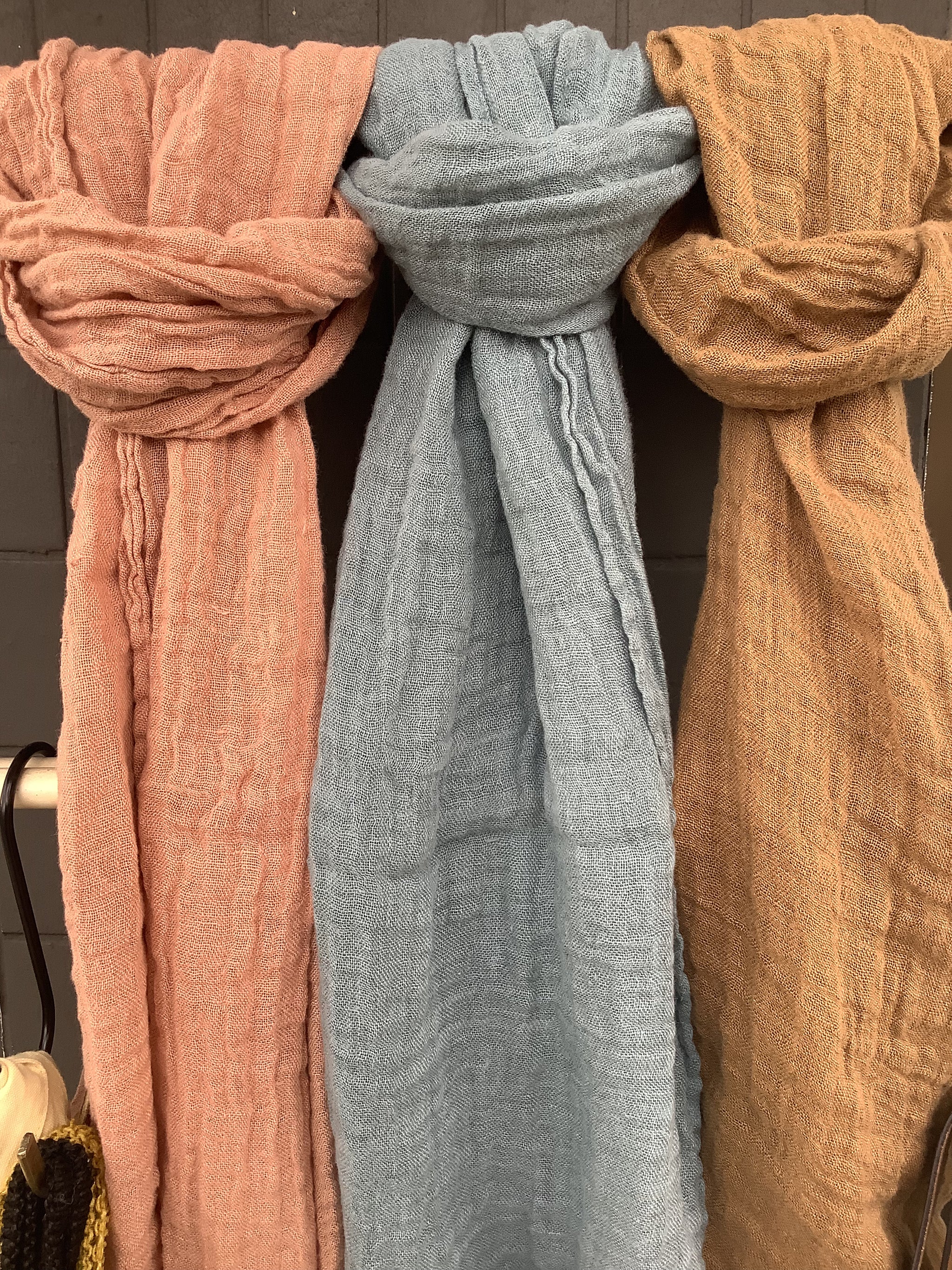 French linen scarf deals