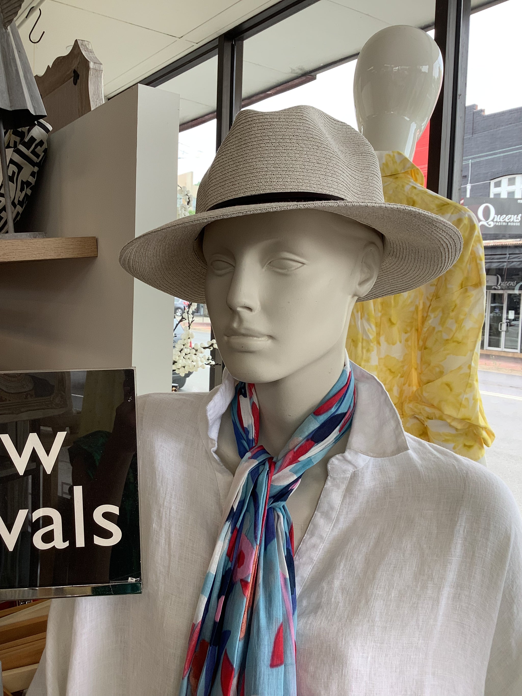 Borsalino Hat Off White French Cargo