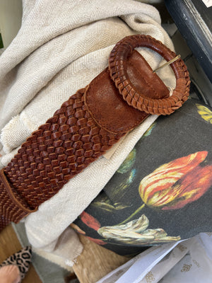 Sonder Leather Belt - Tan