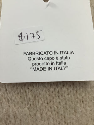 Italian Knit Vest - Cream