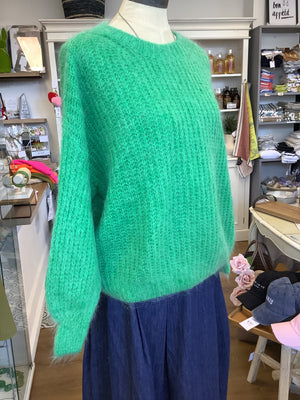 Italian Knit Jumper - Green