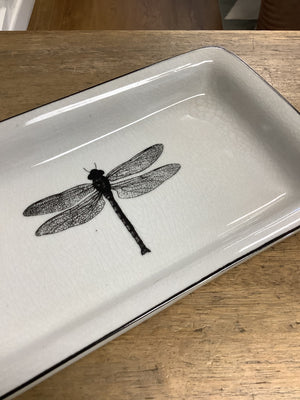 Dragonfly Ceramic Dish