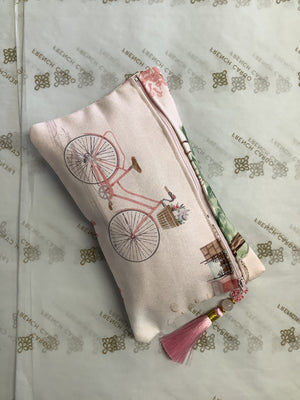 Handmade Paris Cotton Pouch