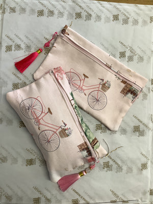 Handmade Paris Cotton Pouch