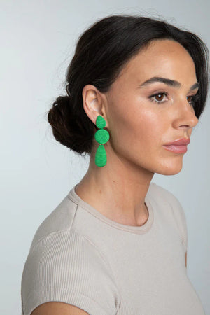 Cardiff Green Earring