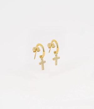 Evangelista Earrings - Gold