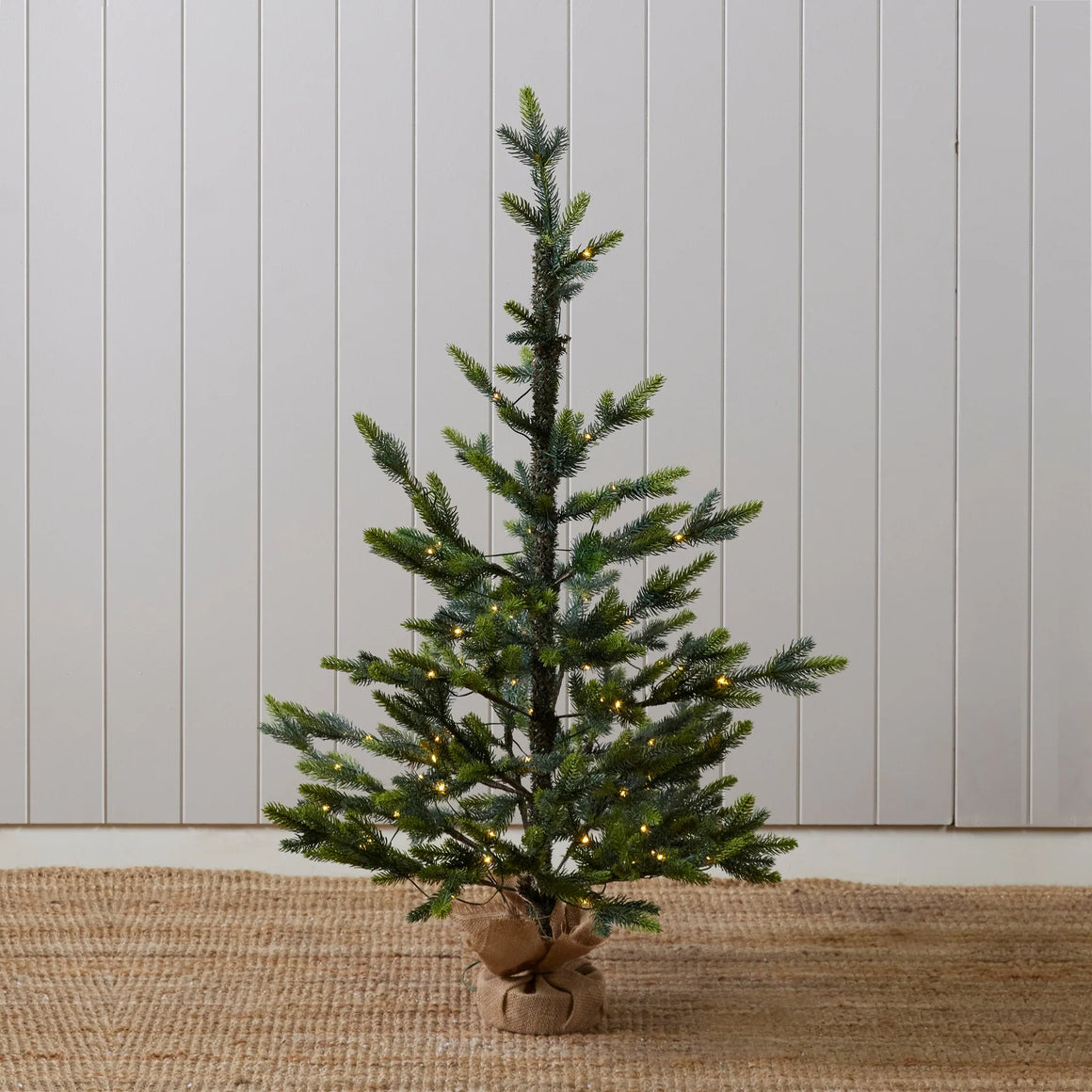 Potted LED Alpine Spruce Tree 106cm