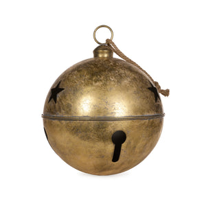 Extra Large Antique Gold Bell - 50cm