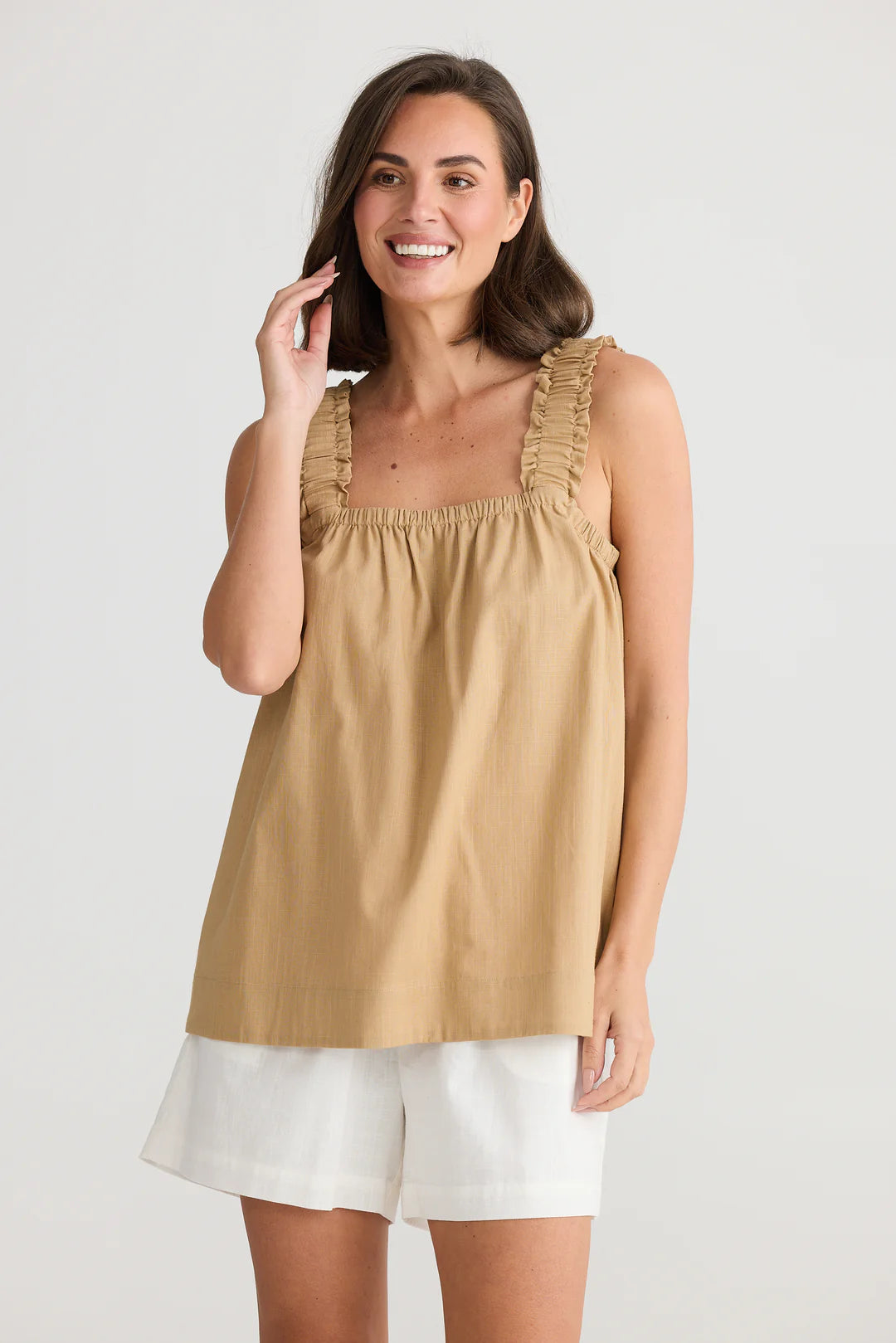 Penny Top - Taupe