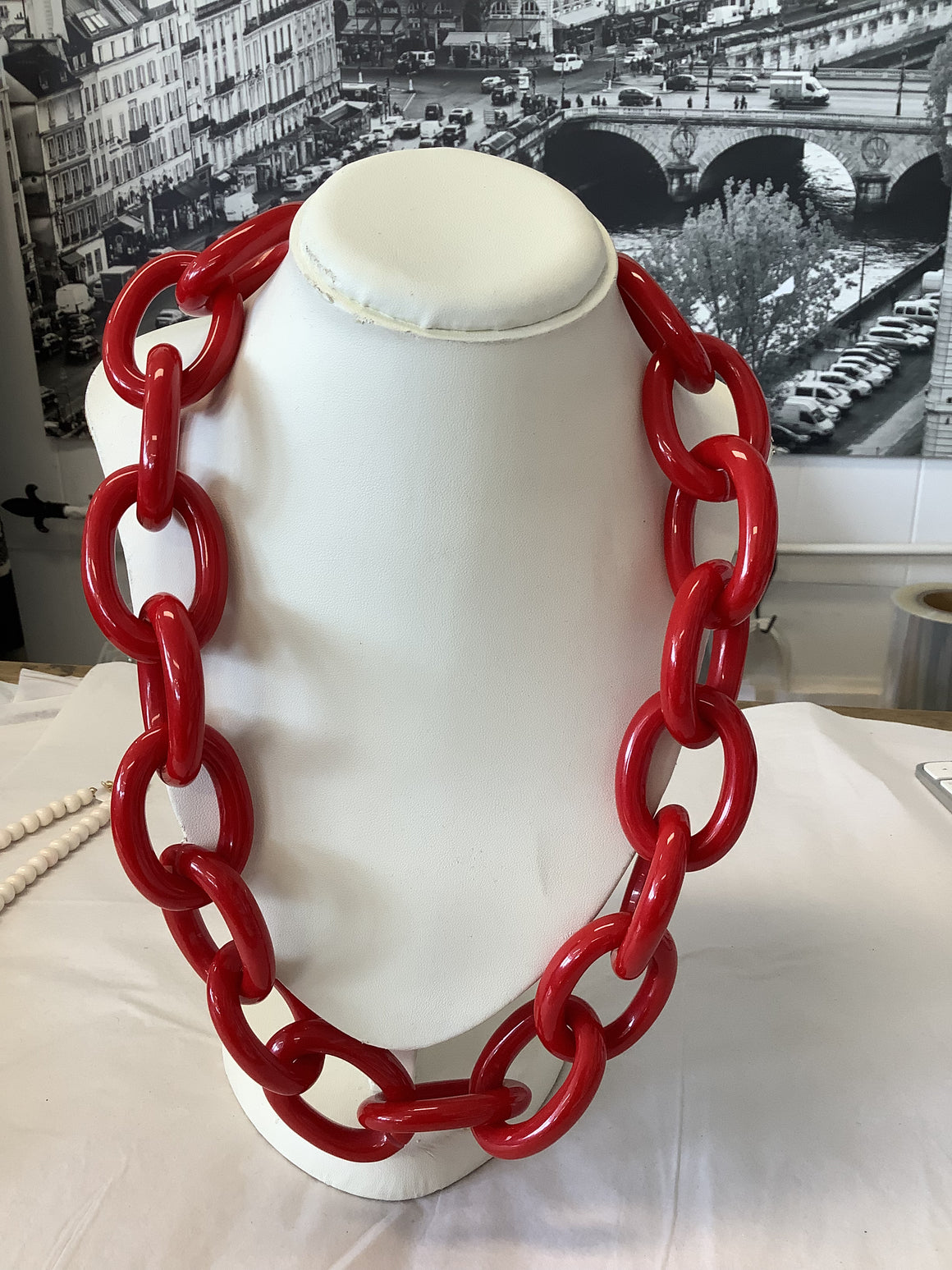 Figero Necklace - Red