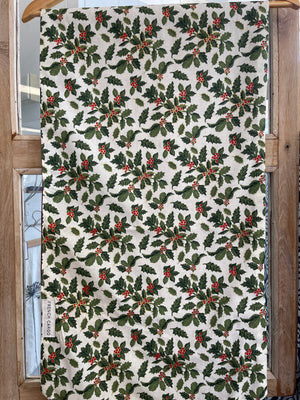 Hand Made Christmas Table Runner -Mistletoe