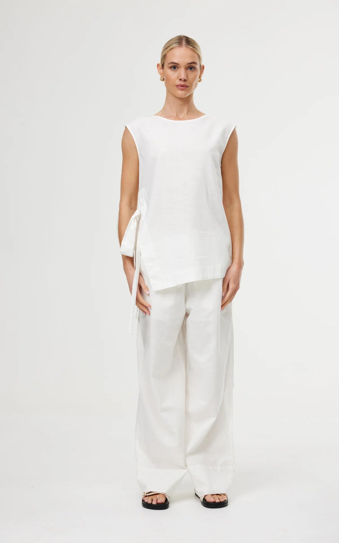 Hampton Pant - Ivory