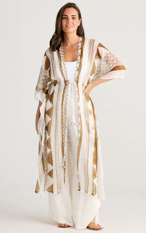 Asta Kaftan - Tribal Taupe