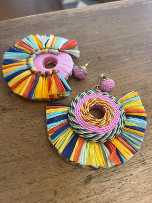 Arriba Earrings - Multi colour