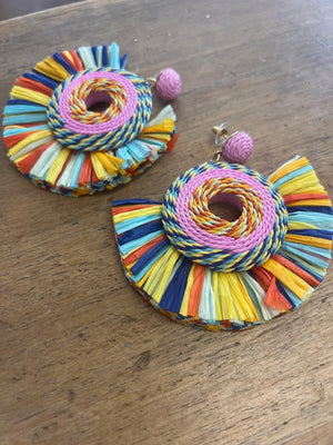 Arriba Earrings - Multi colour