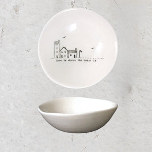 “Home is where the heart is” Trinket dish